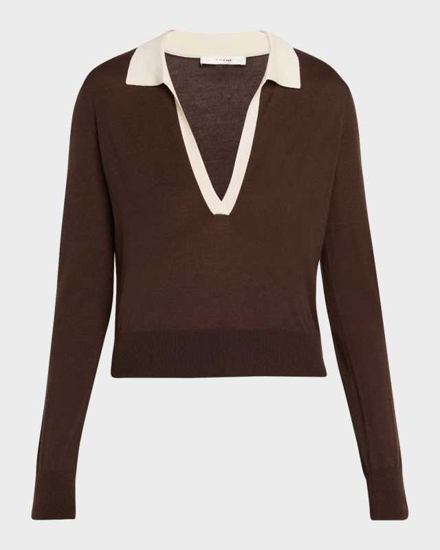 The Two-Tone Polo Sweat